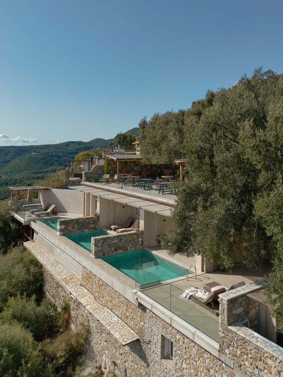 Day, Neighbourhood, Natural landscape, Mountain view, Pool view, Swimming pool