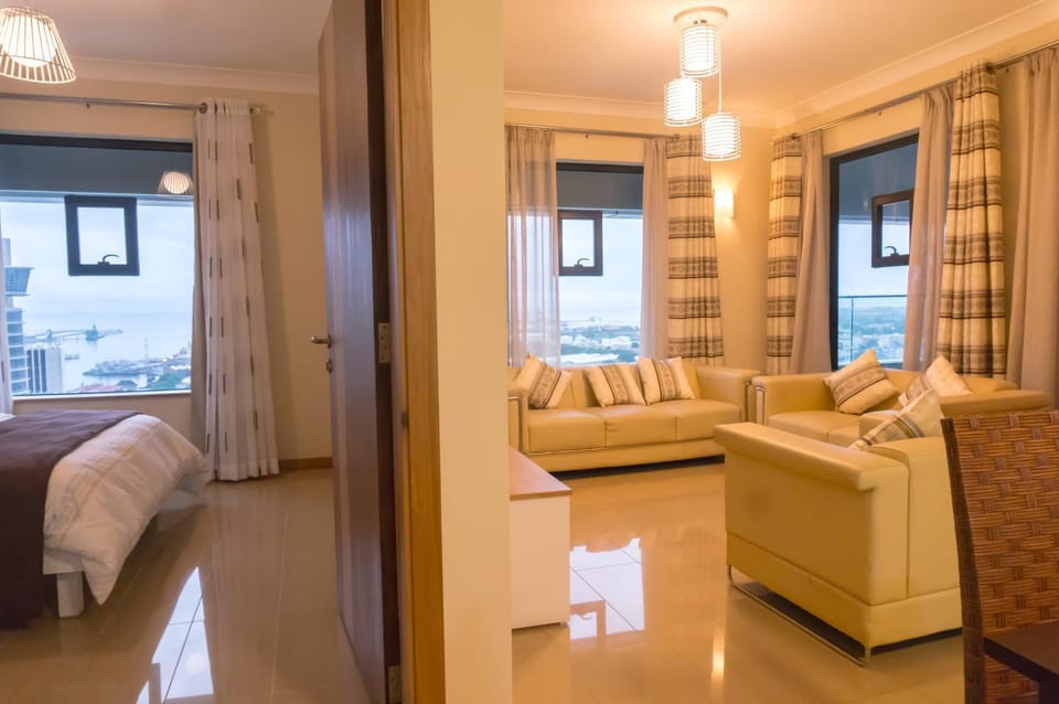 Living room, Bedroom