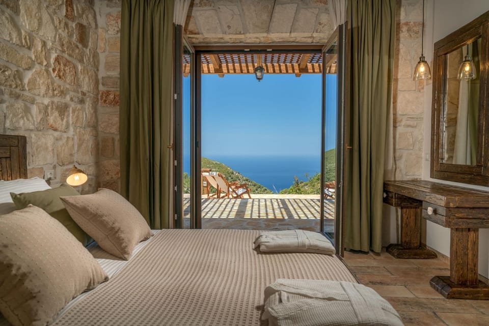 Bedroom, Sea view