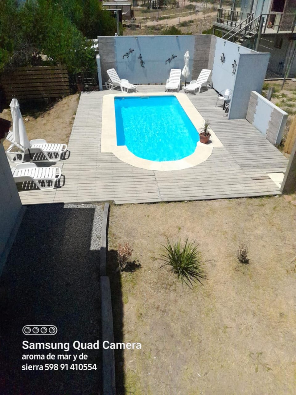 Patio, Swimming pool, sunbed
