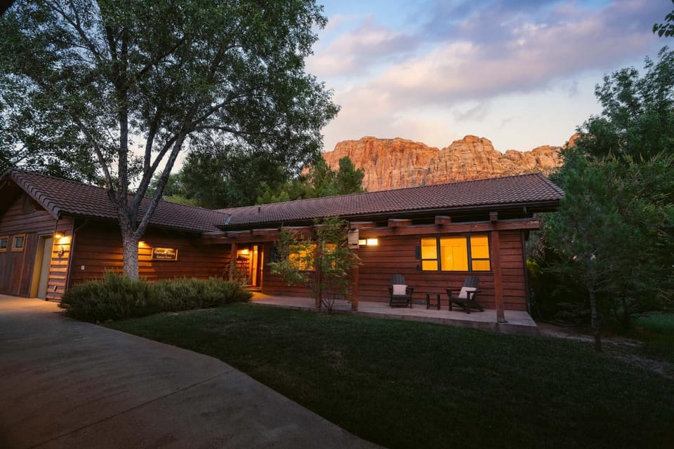 Property building, Natural landscape, Mountain view