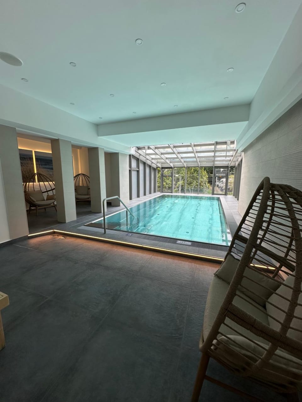 Sauna, Swimming pool