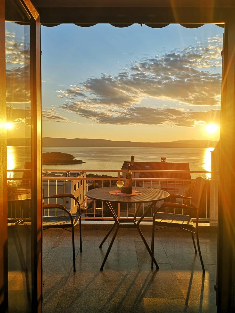 Balcony/Terrace, Sea view, Sunset