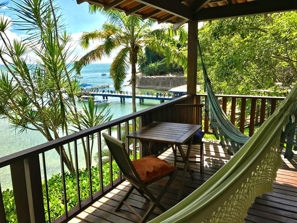 View (from property/room), Balcony/Terrace, Sea view