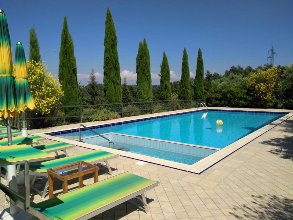 Balcony/Terrace, Pool view, Swimming pool, sunbed