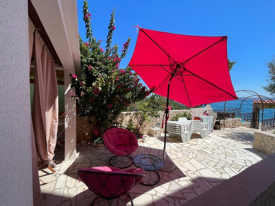 Patio, Natural landscape, Balcony/Terrace, Sea view, sunbed