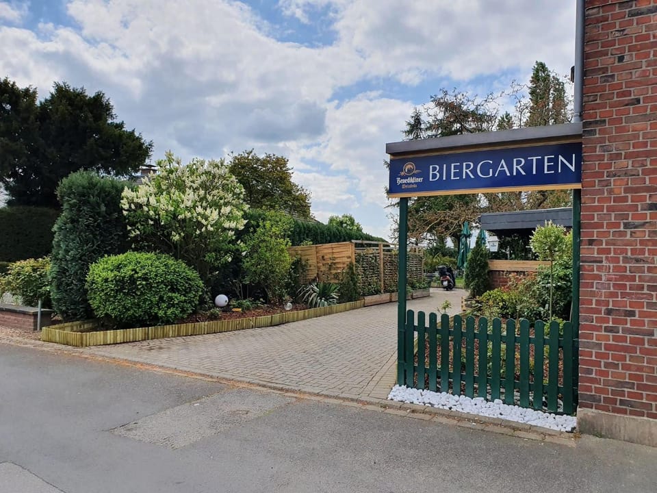 Property building, Facade/entrance, Day, Garden view