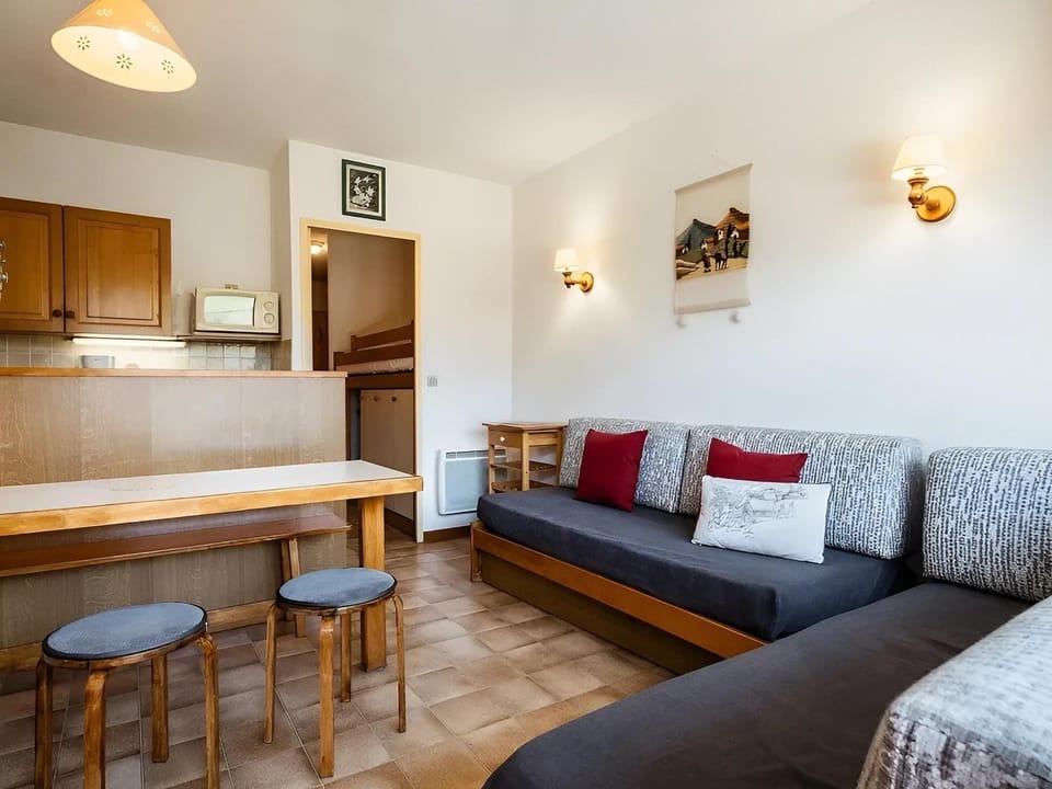 Studio cosy pour 4, proche pistes et commerces, animaux admis, parking inclus - FR-1-304-26 Apartment in La Clusaz