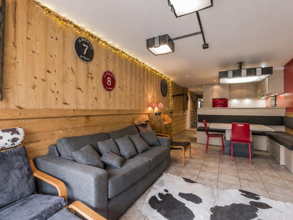 Appartement 3 pièces, terrasse, animaux admis, garage, centre village - FR-1-304-191 Apartment in La Clusaz