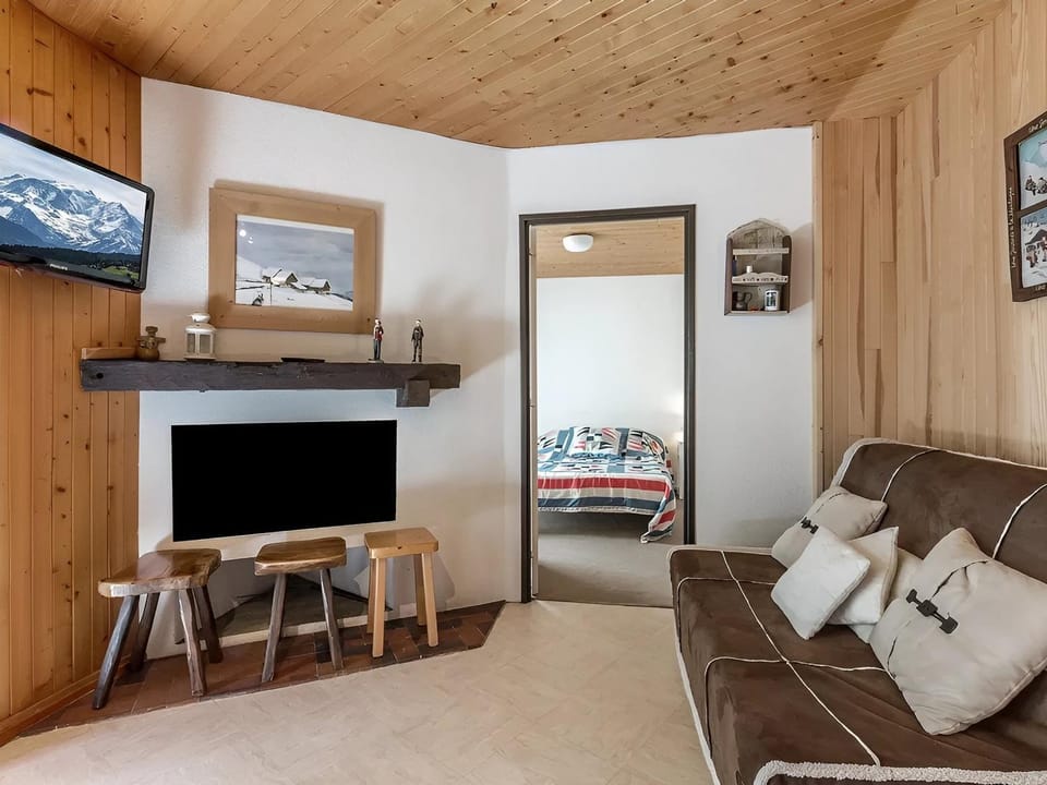 Accès direct pistes La Clusaz, 3 pièces, animaux acceptés - FR-1-304-151 Apartment in Manigod
