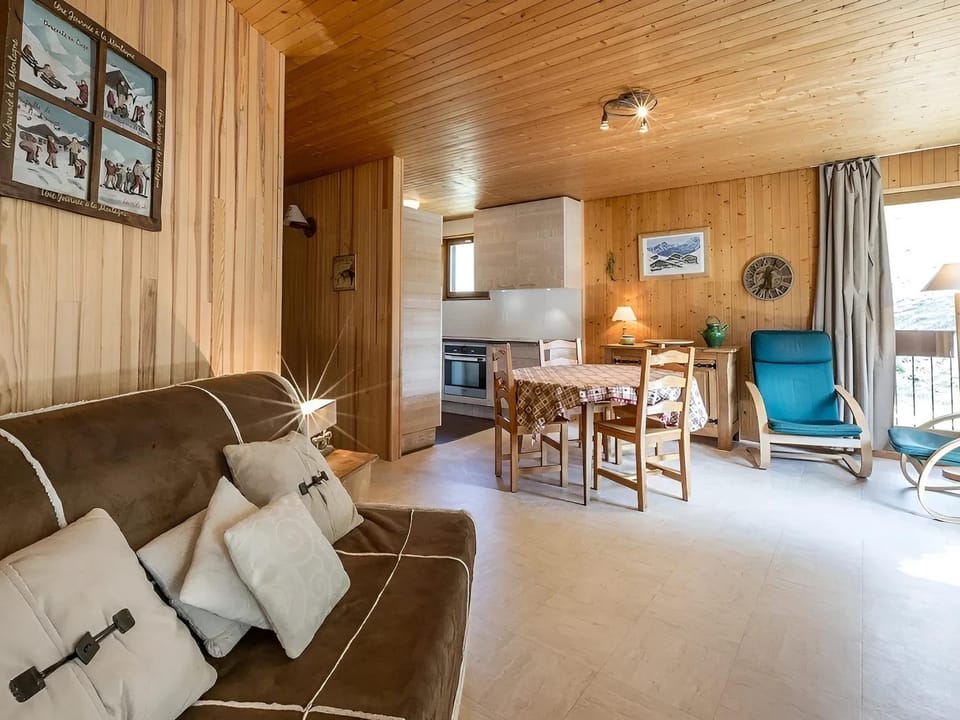 Accès direct pistes La Clusaz, 3 pièces, animaux acceptés - FR-1-304-151 Apartment in Manigod