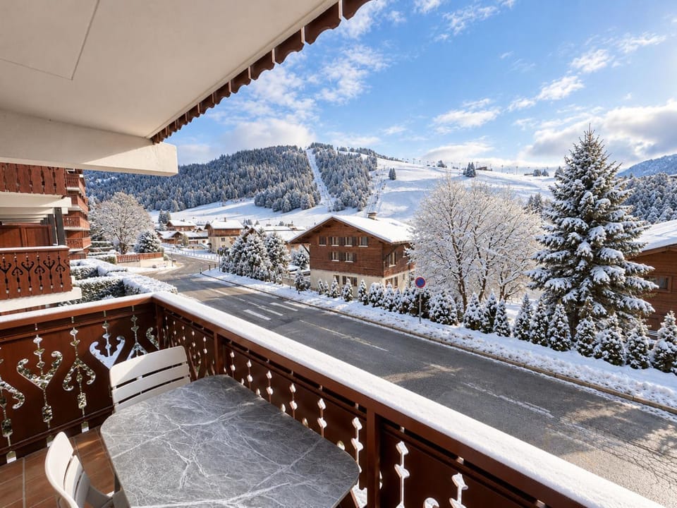 Studio sud, proche pistes / commerces, animaux admis, garage Apartment in La Clusaz