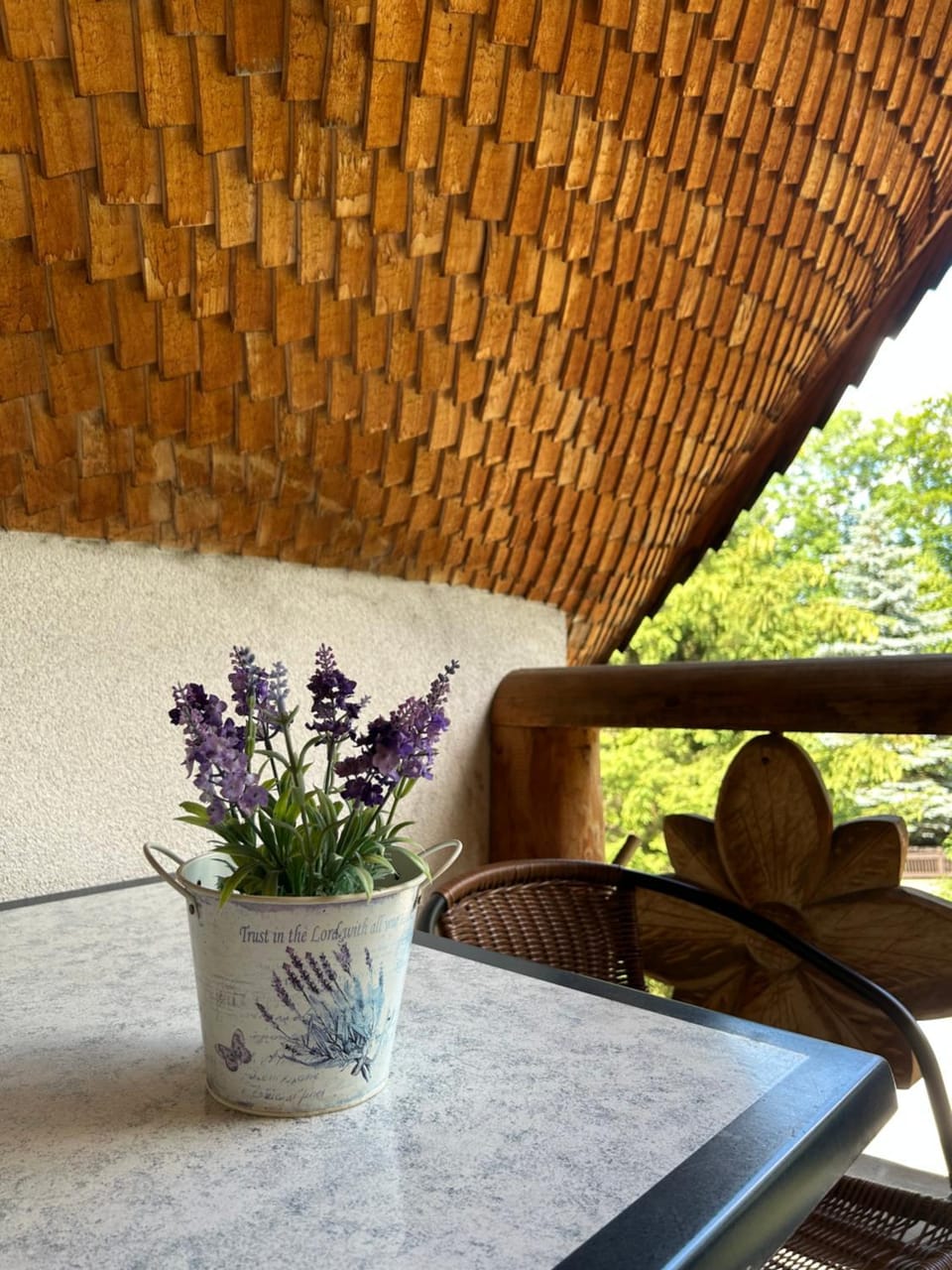 View (from property/room), Balcony/Terrace, Seating area