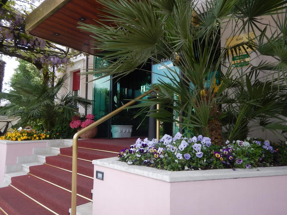 Property building, Facade/entrance, Spring, Day, Garden view
