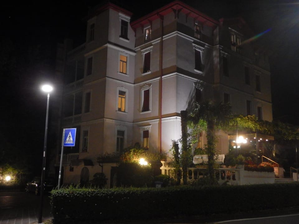 Property building, Night, Neighbourhood