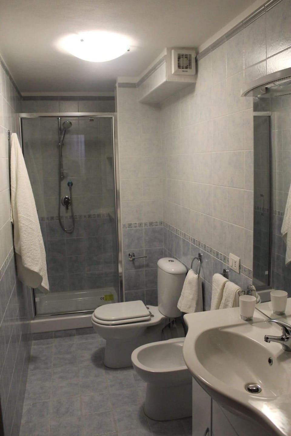 Shower, Toilet, Bathroom, bidet, towels