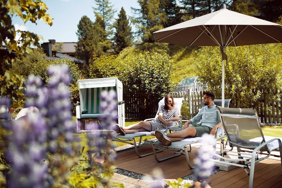 Patio, People, Garden