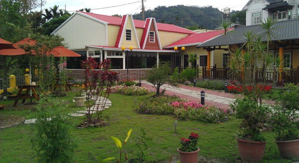 Property building, Garden view