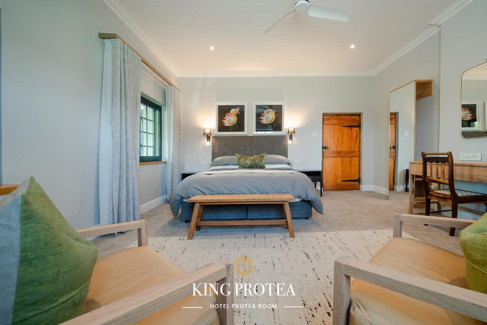 Bed, Seating area, Bedroom