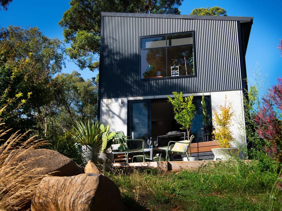Property building, Garden view