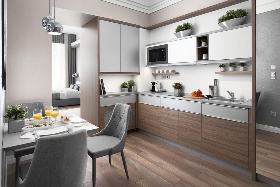 Kitchen or kitchenette