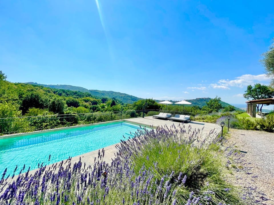 Natural landscape, Pool view, Swimming pool, Swimming pool
