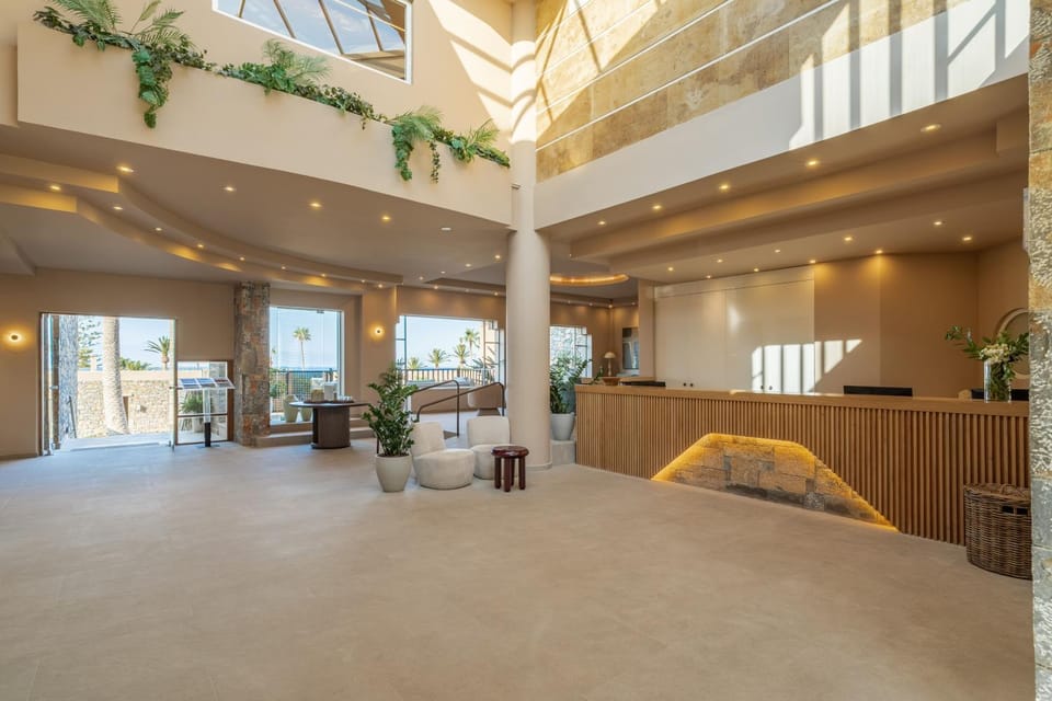 Facade/entrance, View (from property/room), Lobby or reception, Sea view