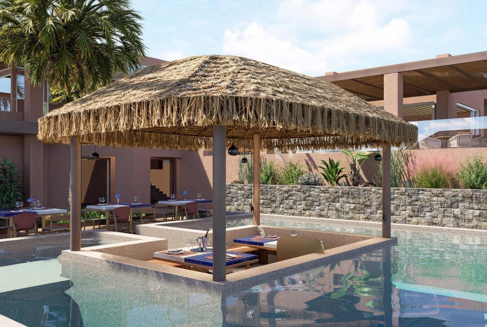 Property building, Patio