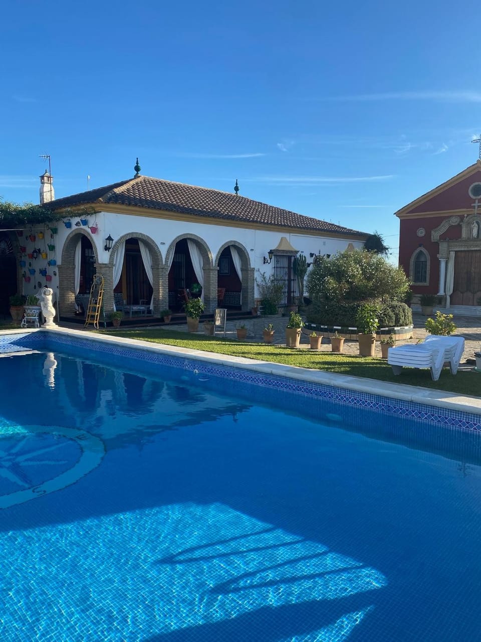 Casa de Campo con Piscina en Sevilla en los Palacios y Villafranca House in Costa de la Luz
