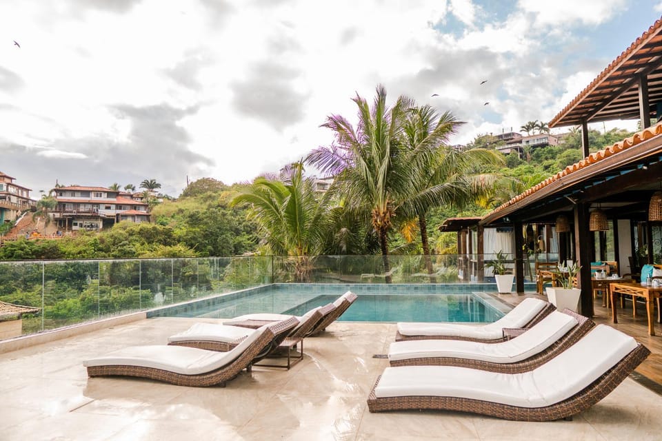 Pool view, Swimming pool, sunbed