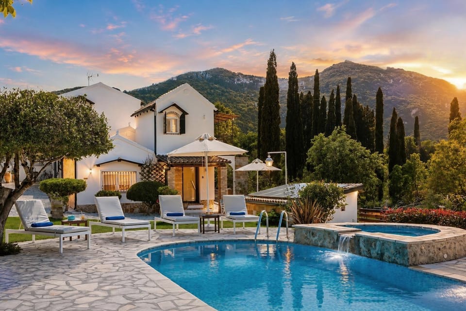 Property building, Garden view, Mountain view, Pool view, Swimming pool, Location, internet, air conditioner
