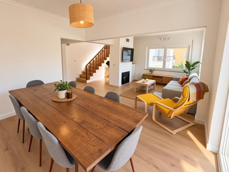 TV and multimedia, Living room, Seating area, Dining area