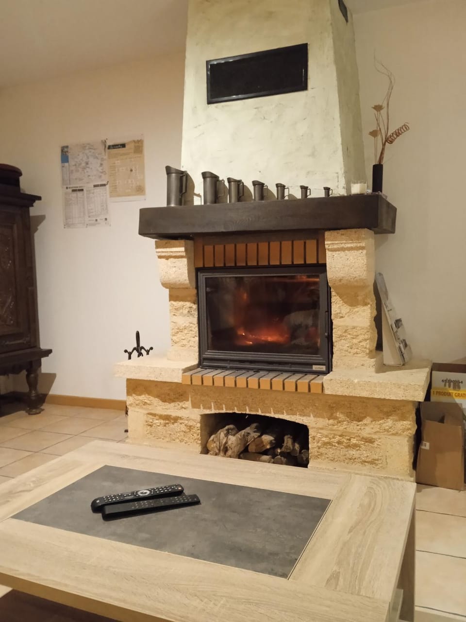 fireplace