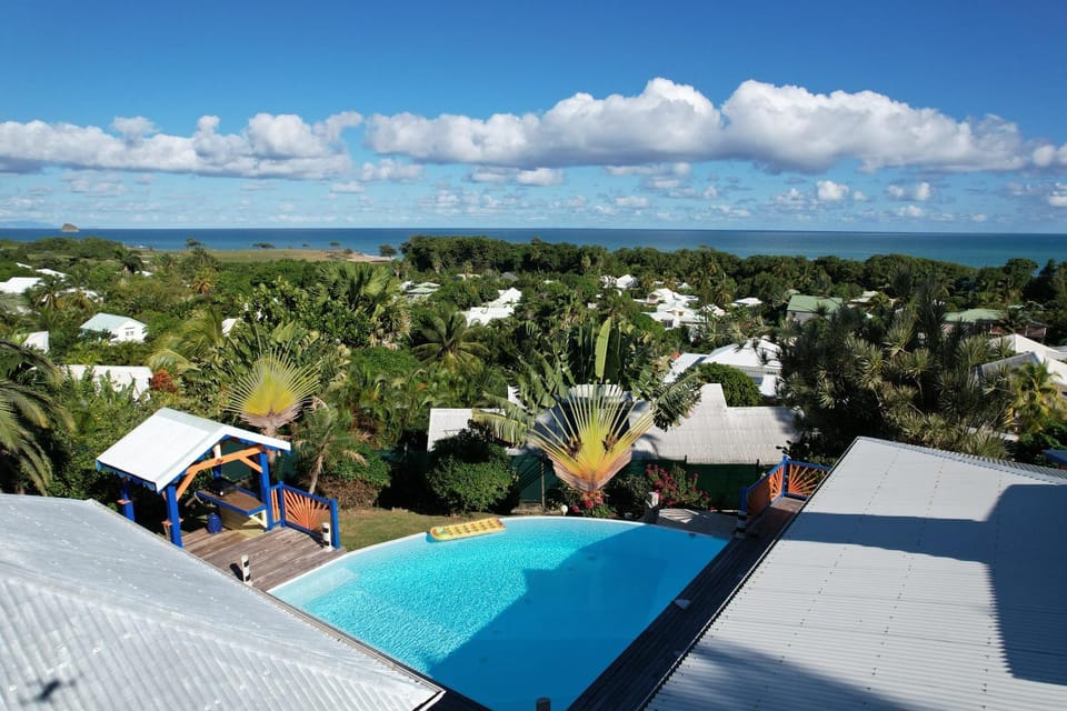 Bird's eye view, Sea view