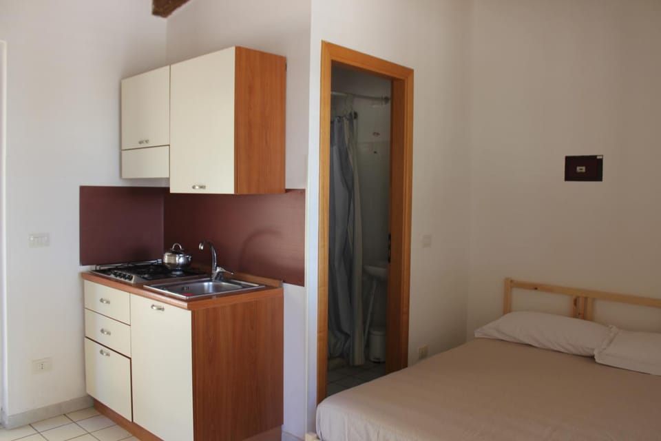 Kitchen or kitchenette, Bedroom
