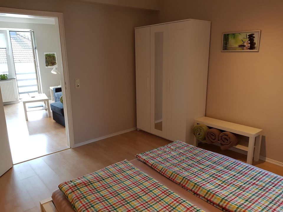 Bed, Bedroom, wardrobe