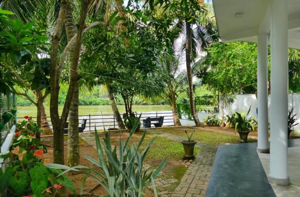 Garden view, River view