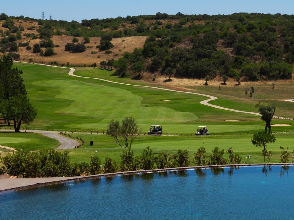 Natural landscape, Golfcourse, Garden view