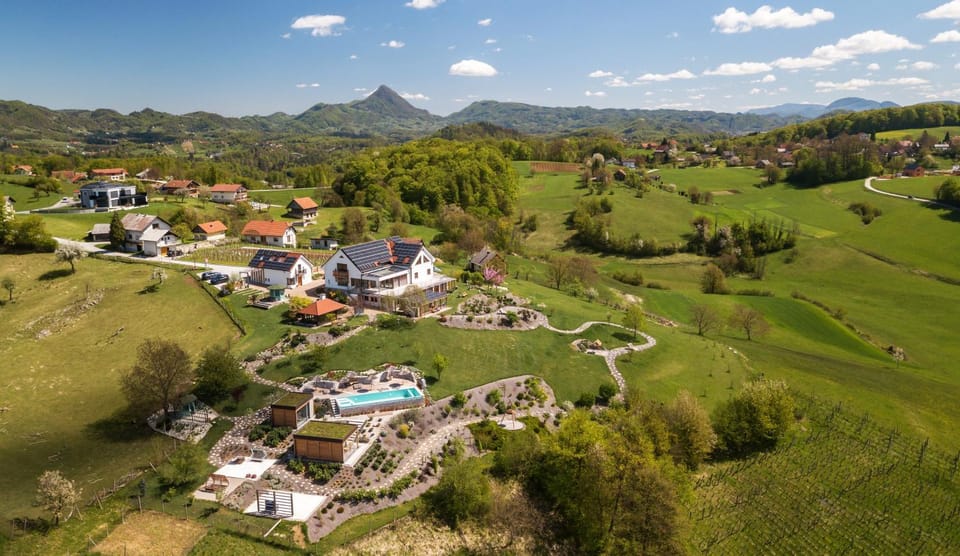 Natural landscape, Bird's eye view