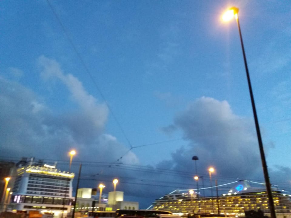 Night, City view