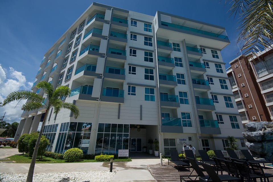 Property building, Facade/entrance, Bird's eye view