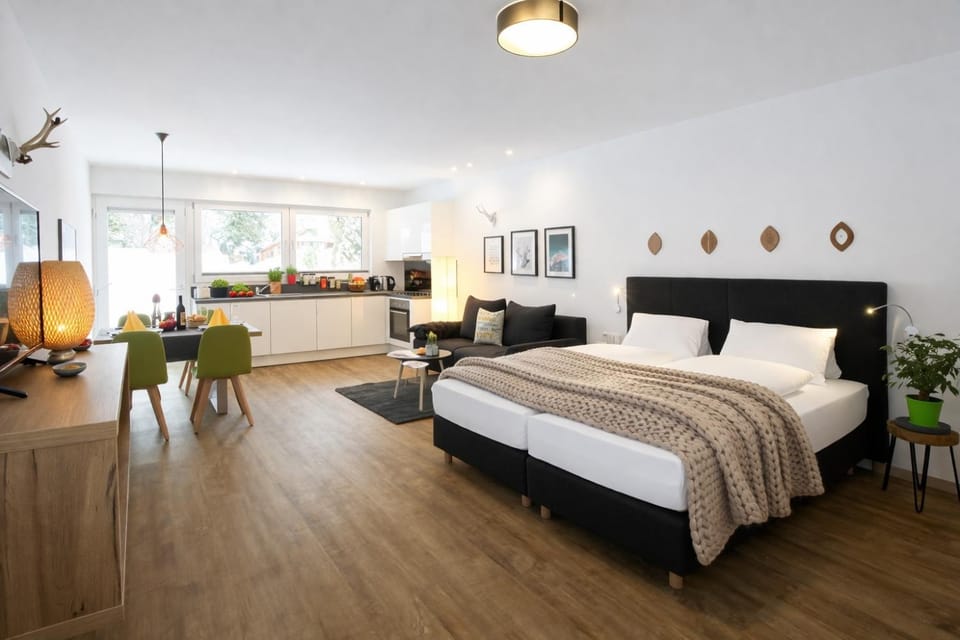 Bed, TV and multimedia, Food, kitchen