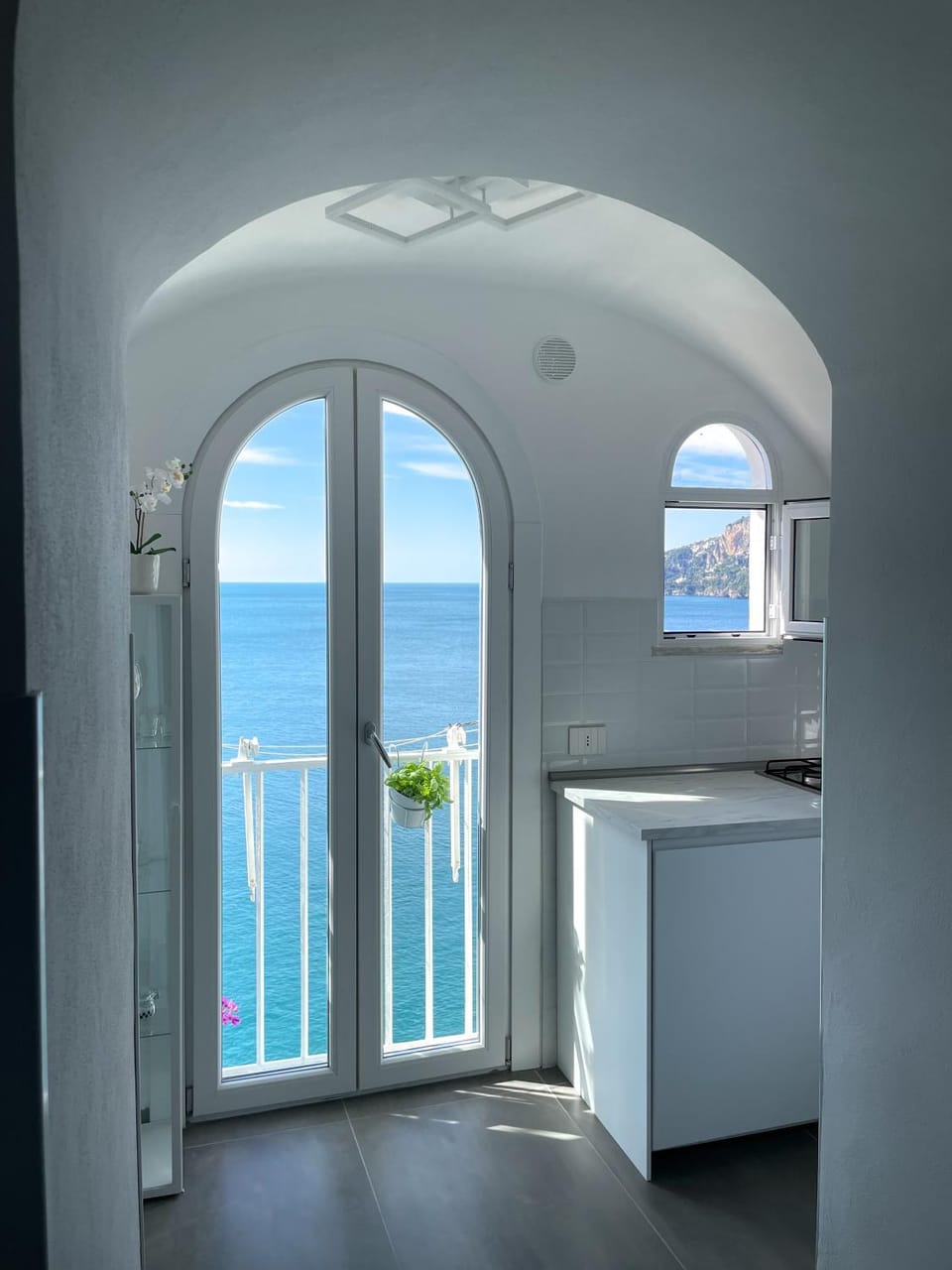 Natural landscape, Kitchen or kitchenette, Sea view