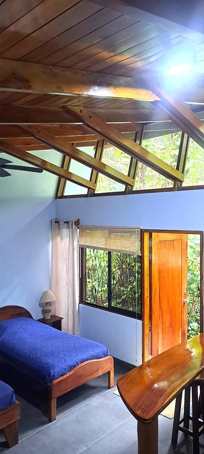 Facade/entrance, Bed, Bedroom