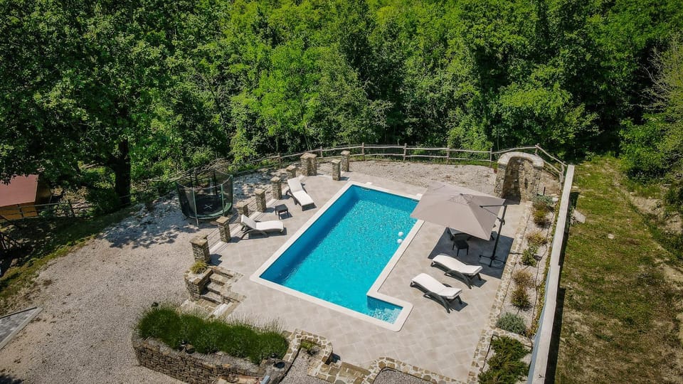 Bird's eye view, Pool view, Swimming pool