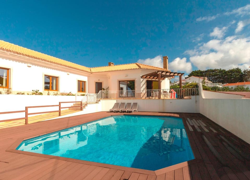 Property building, Pool view, Swimming pool, sunbed