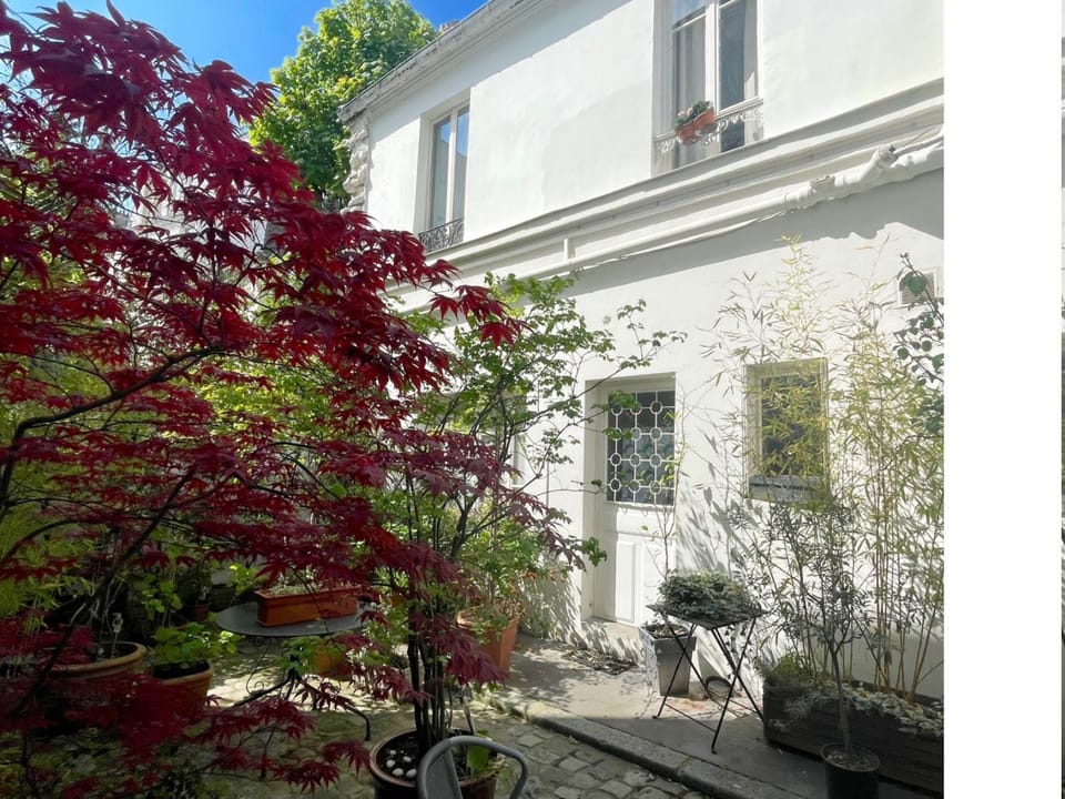 Property building, Garden view