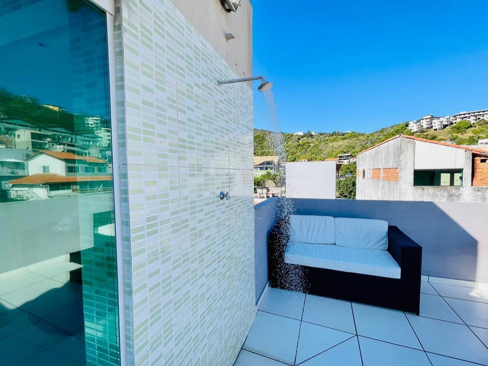 Shower, Day, Natural landscape, Solarium, View (from property/room), Balcony/Terrace, Mountain view
