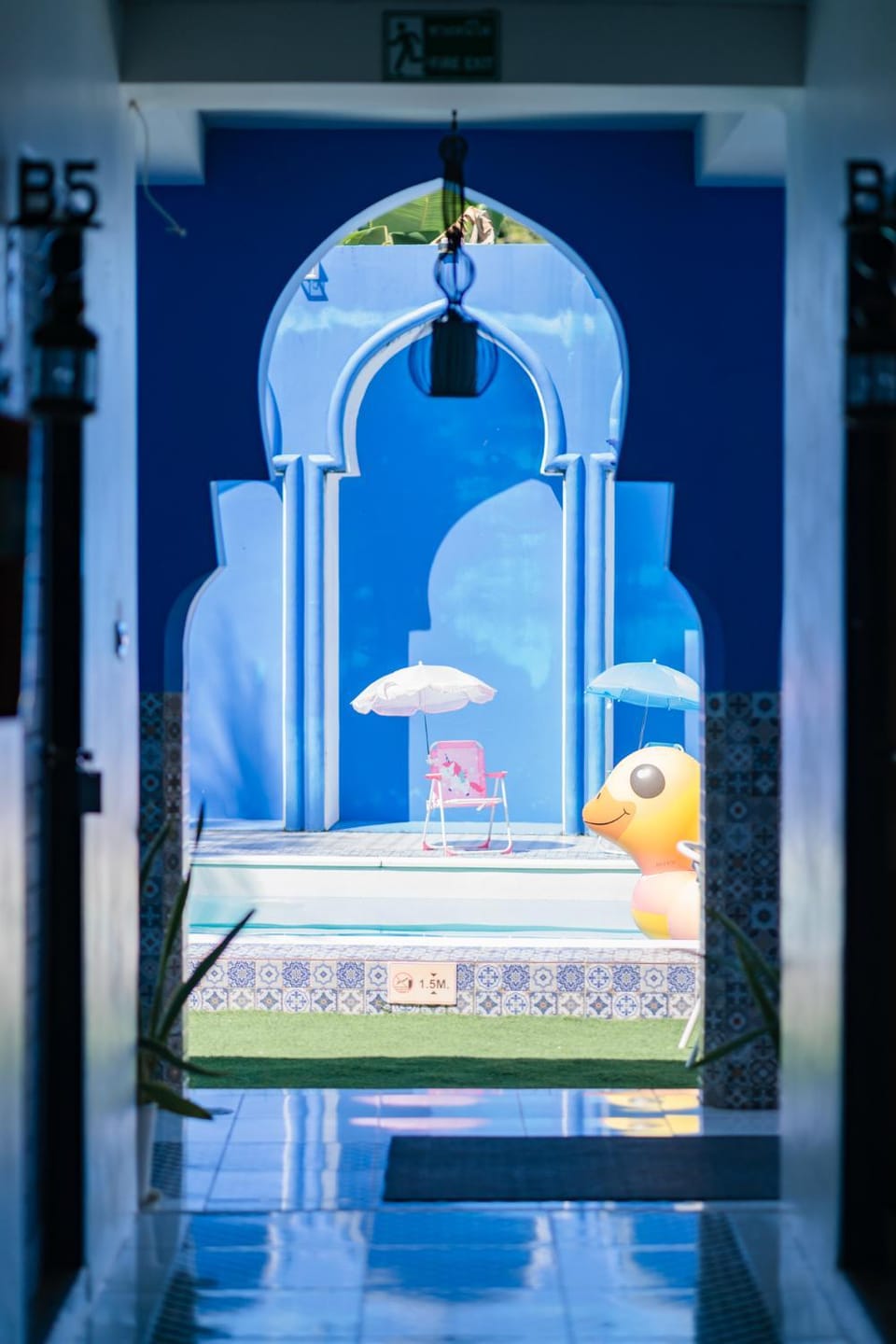 Pool view, Swimming pool