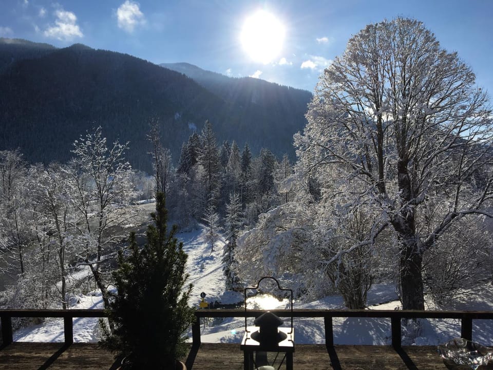 Winter, Mountain view